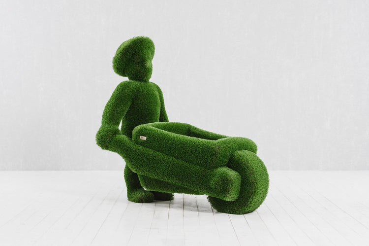 Man With A Wheelbarrow